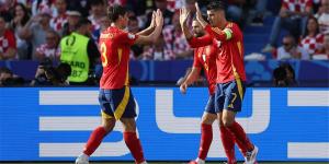 فيديو | في 3 دقائق.. موراتا وفابيان رويز يسجلان هدفين لـ إسبانيا أمام كرواتيا