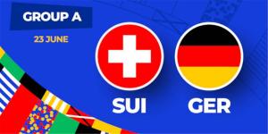 حكم مباراة ألمانيا وسويسرا اليوم في يورو 2024