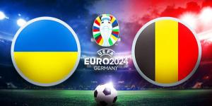 موعد والقناة الناقلة لمباراة بلجيكا وأوكرانيا اليوم في يورو 2024.. والمعلق