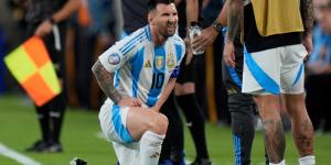 تقارير توضح تطورات إصابة ميسي بعد تأهل الأرجنتين إلى ربع نهائي كوبا أمريكا