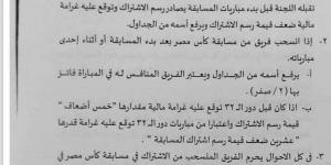 غرامة وحرمان.. تعرف على عقوبات الأهلي بعد الانسحاب من كأس مصر (مستند)