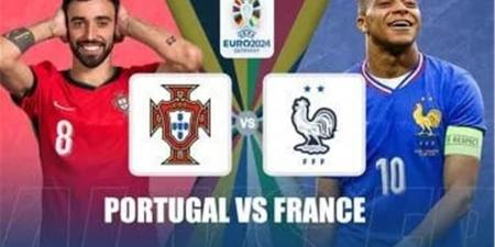 حكم مباراة فرنسا والبرتغال اليوم في يورو 2024