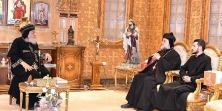 الفجر سبورت .. البابا تواضروس يستقبل النائب البطريركي لشؤون الرهبان بالكنيسة السريانية
