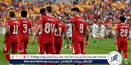 الفجر سبورت .. بمشاركة صلاح.. ليفربول يفوز على ريال بيتيس بهدف نظيف وديا