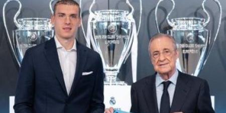 ريال مدريد يعلن تجديد عقد الحارس الأوكرانى لونين حتى 2030 - المساء الاخباري