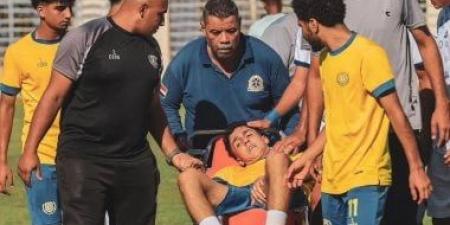 إصابة بشار أشرف لاعب الإسماعيلى بقطع فى الرباط الصليبي - المساء الاخباري