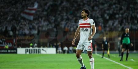 أحمد حمدي يساند لاعبي الزمالك قبل مواجهة الأهلي