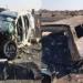 تفاصيل حادث طريق الرين بالسعودية.. تصادم 13 سيارة و4 وفيات (فيديو) - بوابة المساء الاخباري