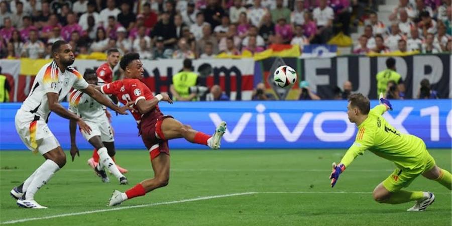 فيديو | ندوي يسجل هدف سويسرا الأول أمام ألمانيا في يورو 2024