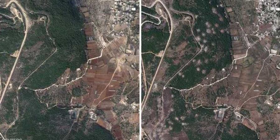 الفجر سبورت .. العالم اليوم - القنابل الإسرائيلية تدمر مساحات كبيرة من قرية لبنانية