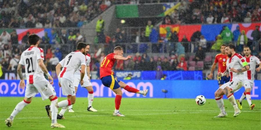 فيديو | داني أولمو يسجل هدف إسبانيا الرابع أمام جورجيا