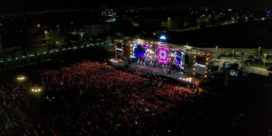 حماقى ومصطفى حجاج يتألقان فى سادس حفلات city festival بسيتى كلوب العبور وحضور جماهيرى كبير - المساء الاخباري