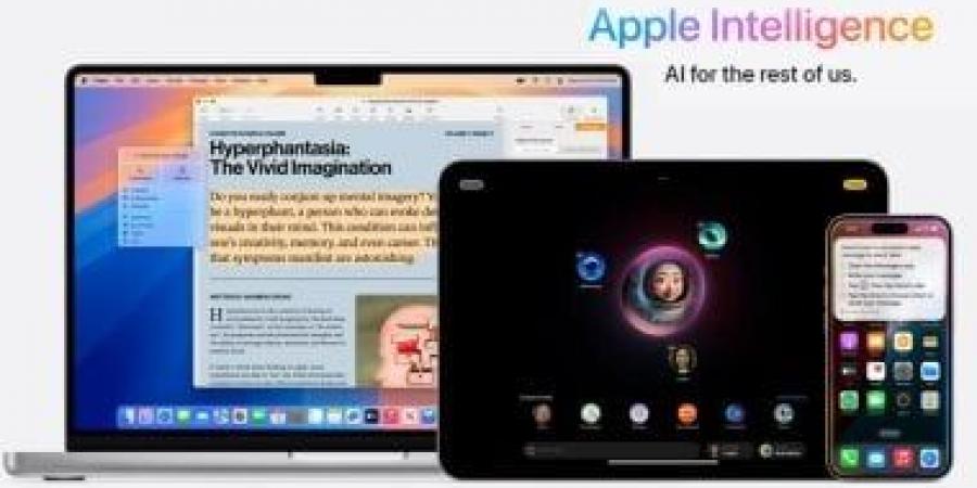 قبل تنزيل Apple Intelligence.. أعرف مساحة التخزين المطلوبة - المساء الاخباري