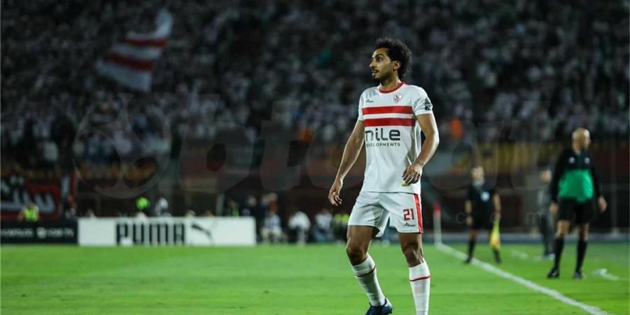 أحمد حمدي يساند لاعبي الزمالك قبل مواجهة الأهلي